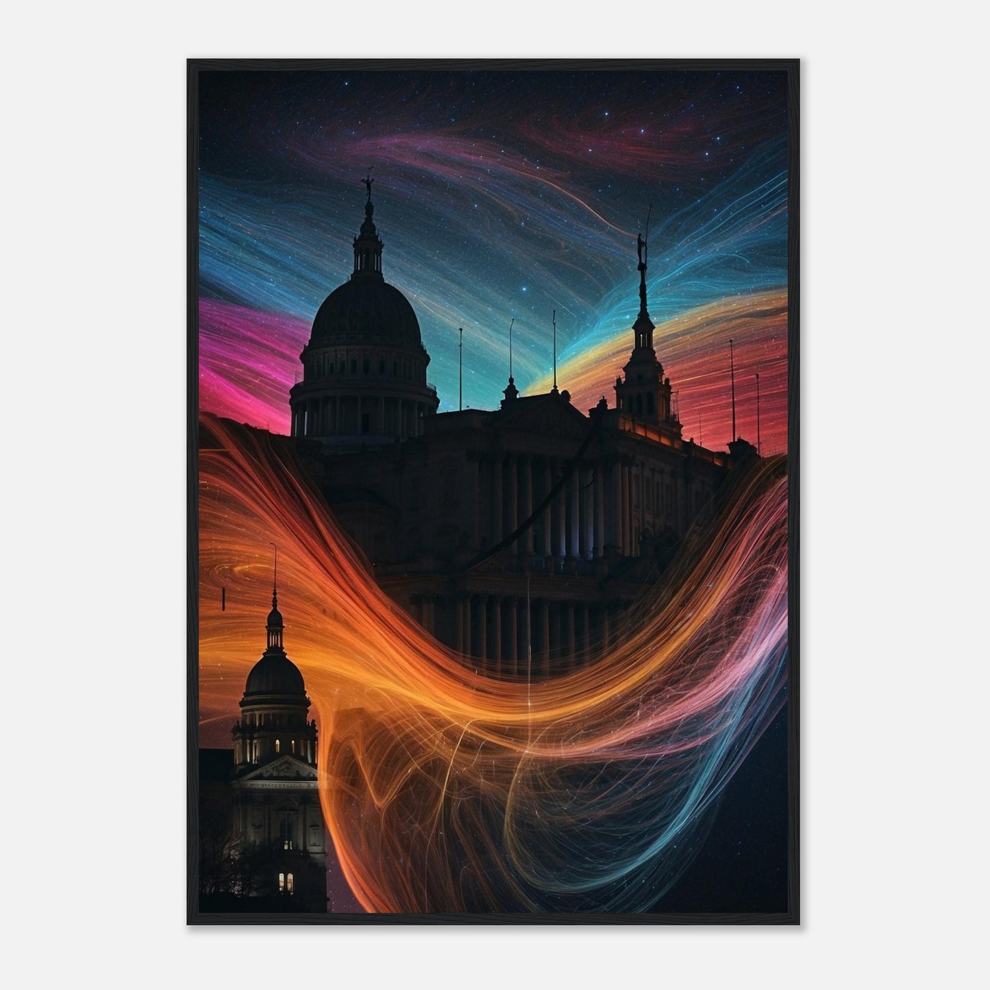 Premium Matte Paper Wooden Framed Poster