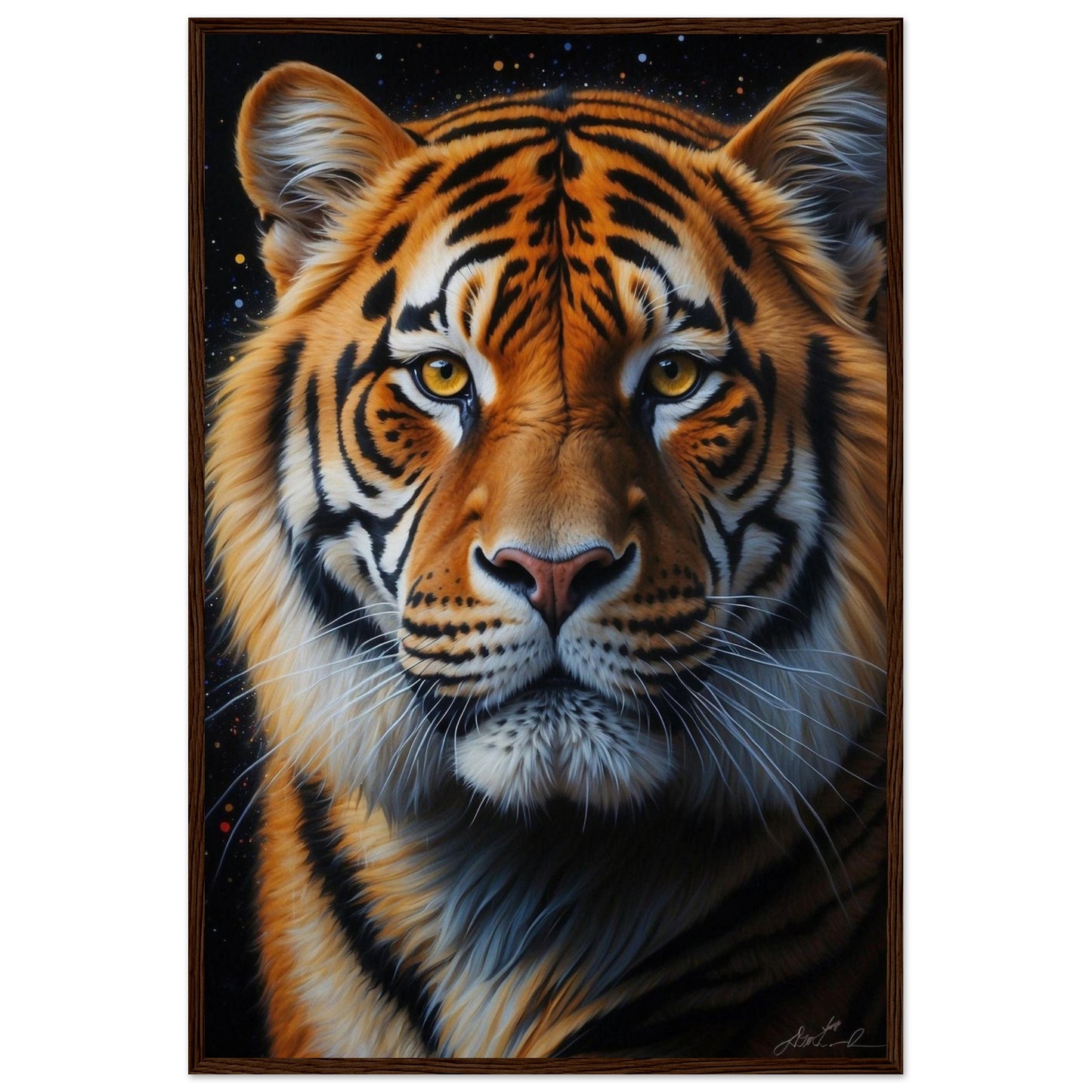 Premium Matte Paper Wooden Framed Poster