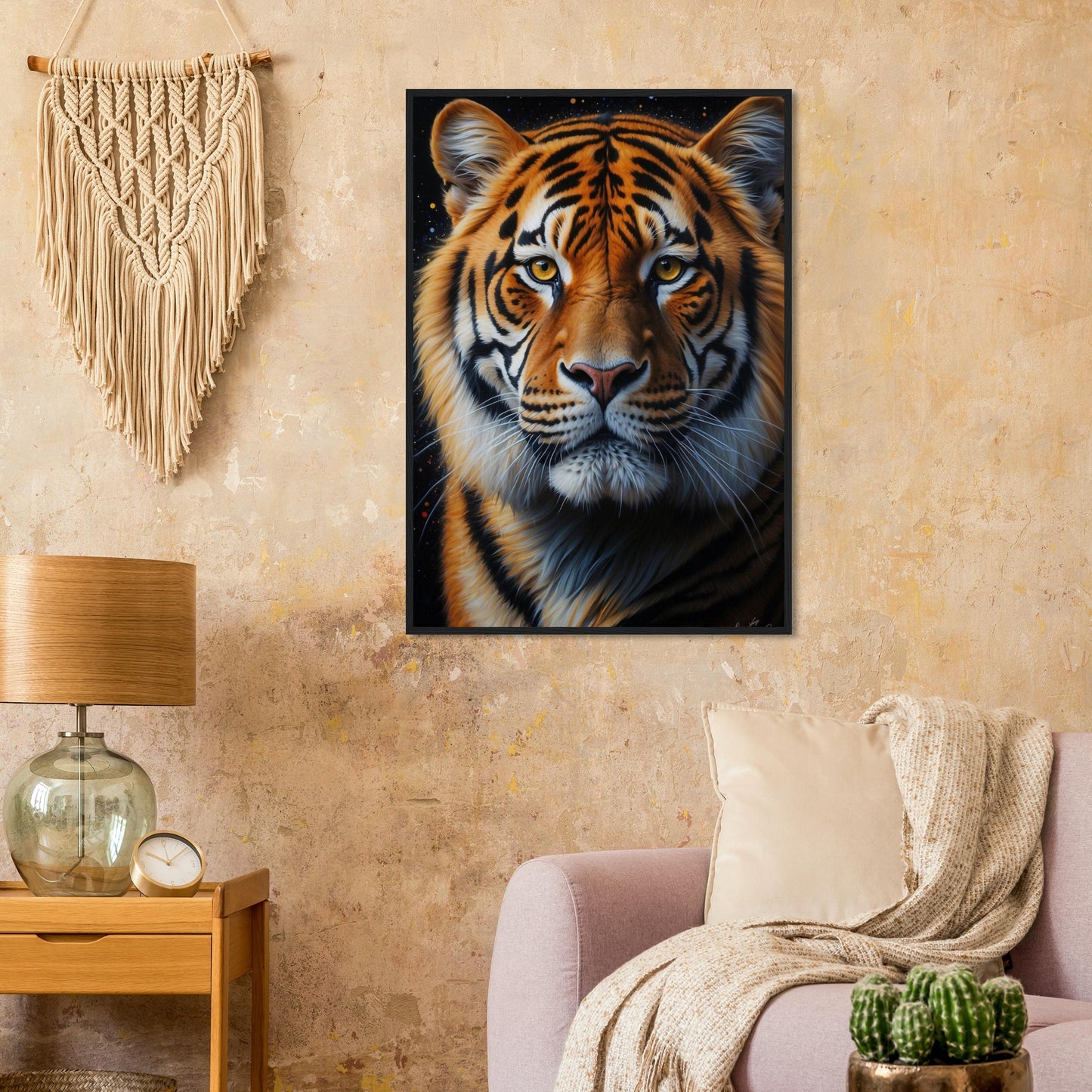 Premium Matte Paper Wooden Framed Poster