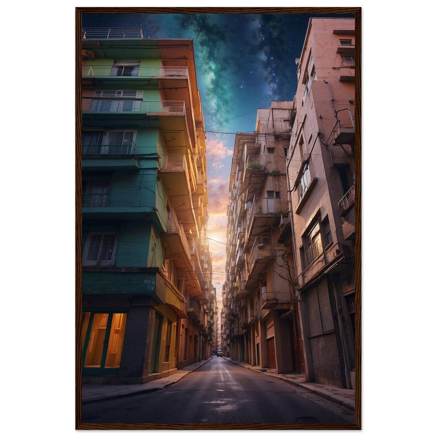 Premium Matte Paper Wooden Framed Poster
