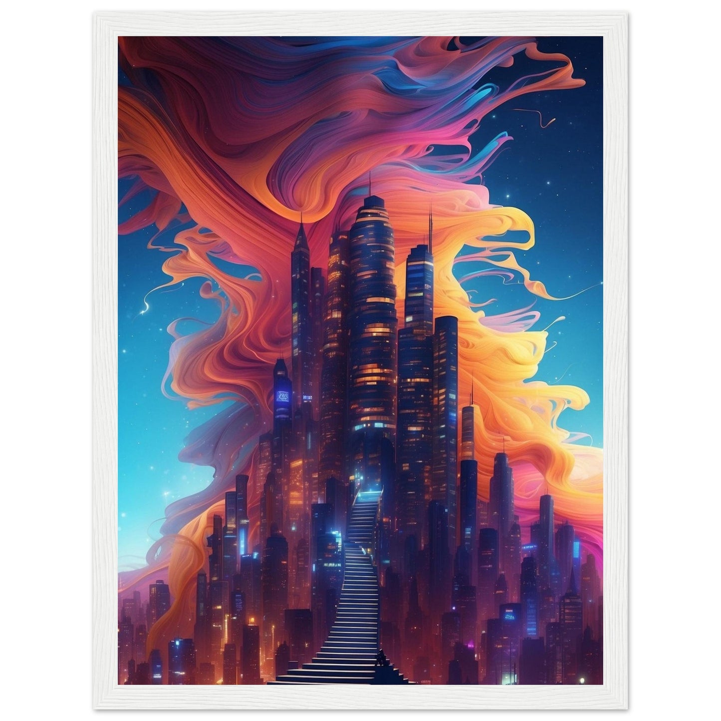 Premium Matte Paper Wooden Framed Poster