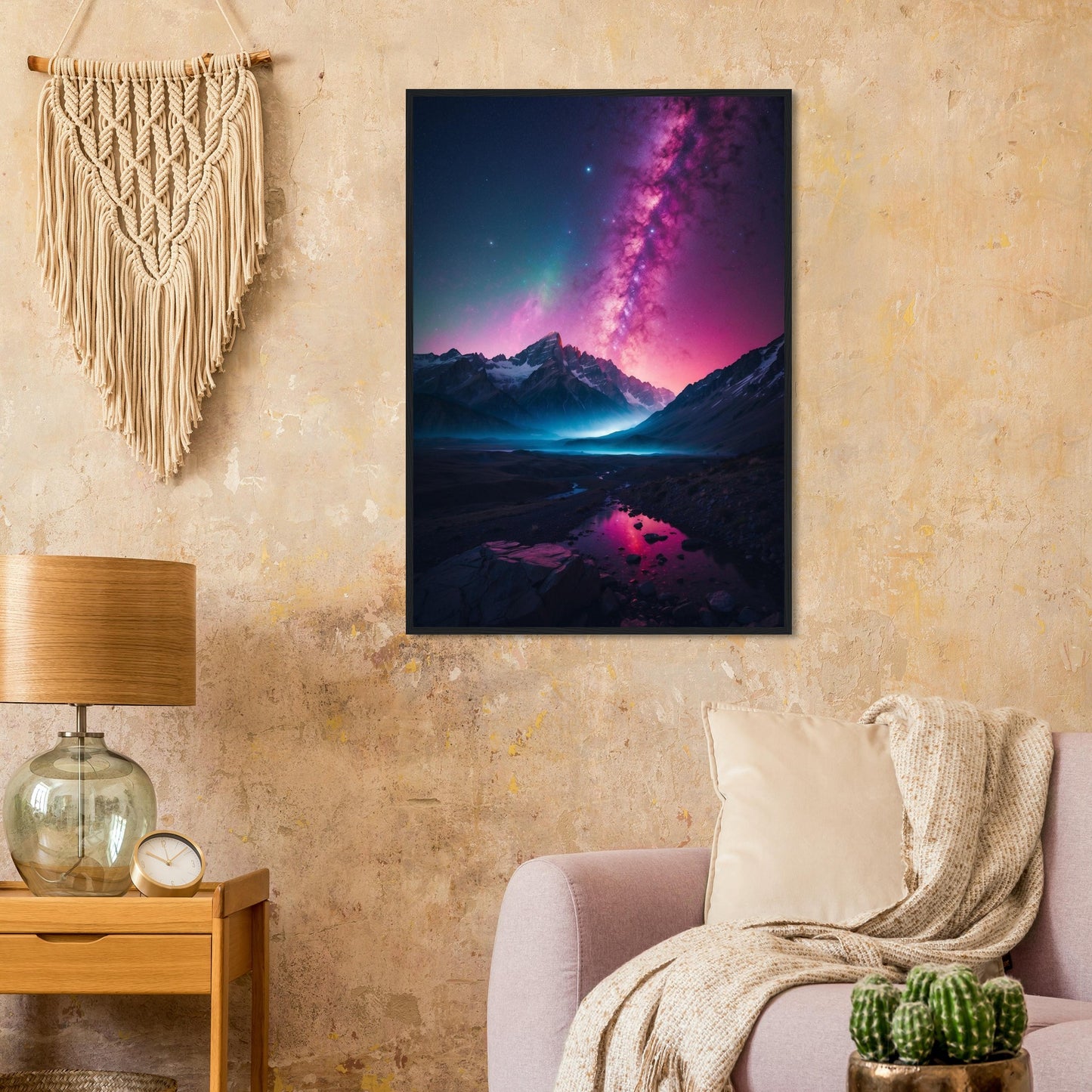 Premium Matte Paper Wooden Framed Poster