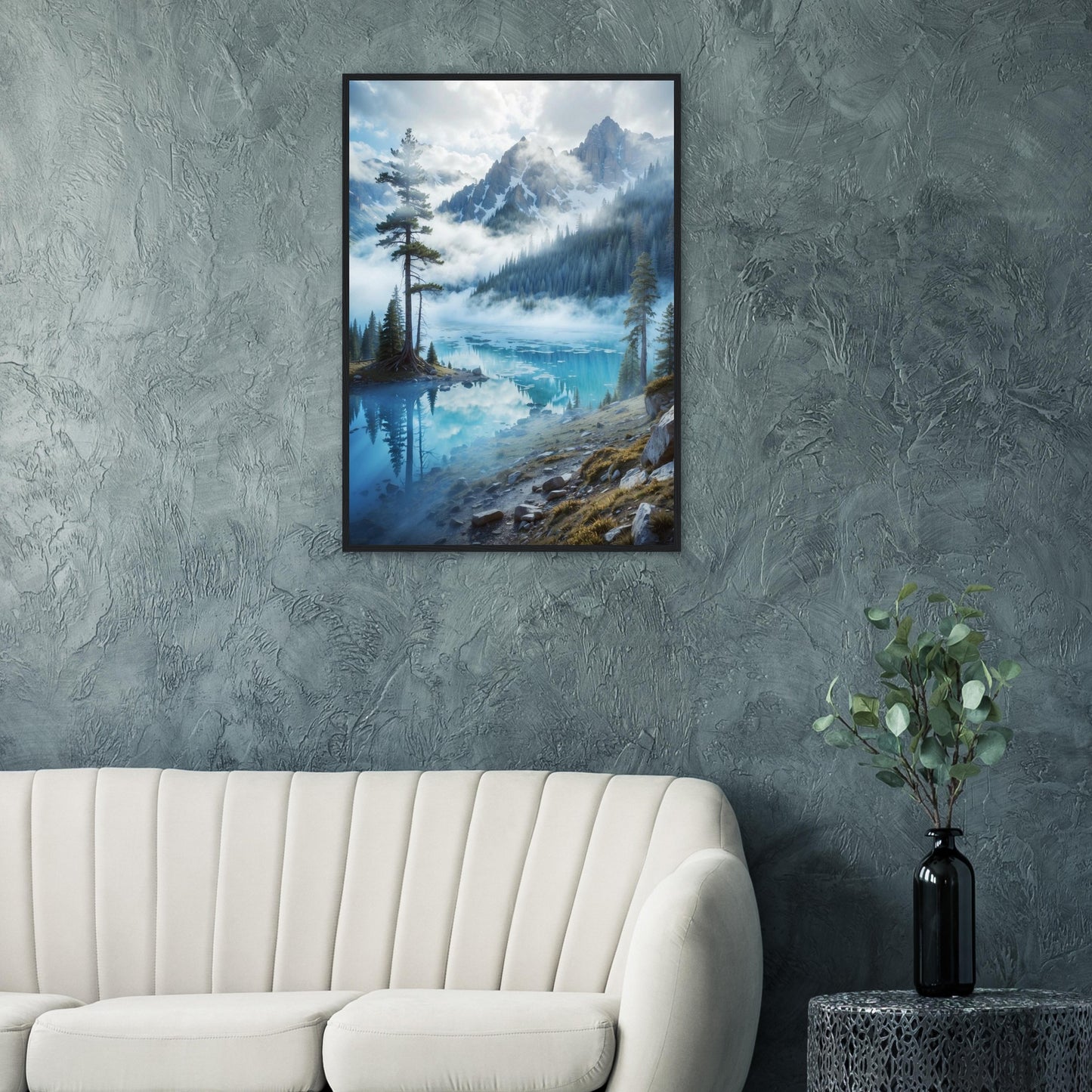 Premium Matte Paper Wooden Framed Poster