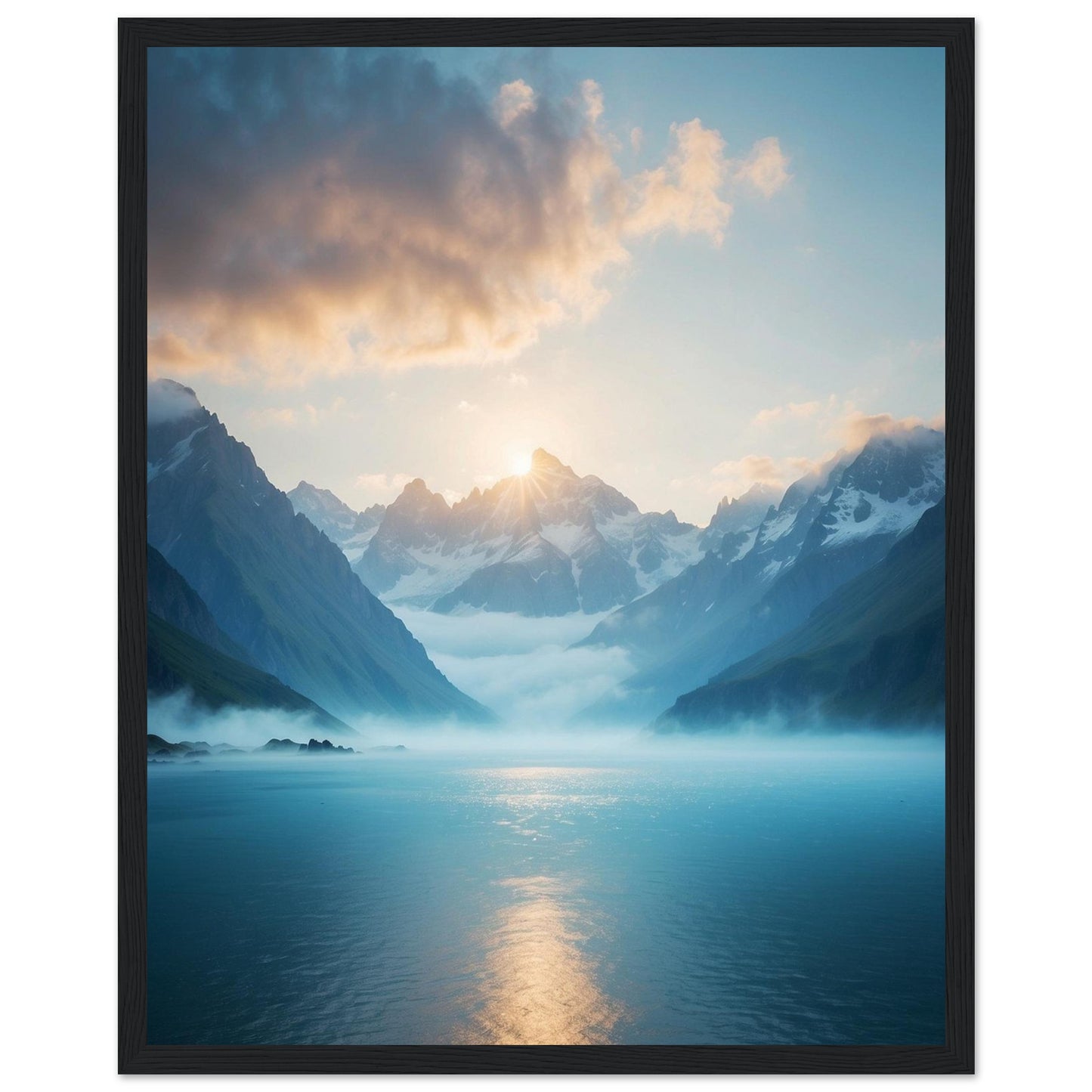 Premium Matte Paper Wooden Framed Poster