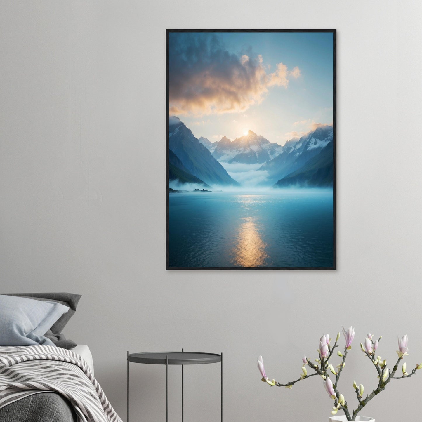 Premium Matte Paper Wooden Framed Poster