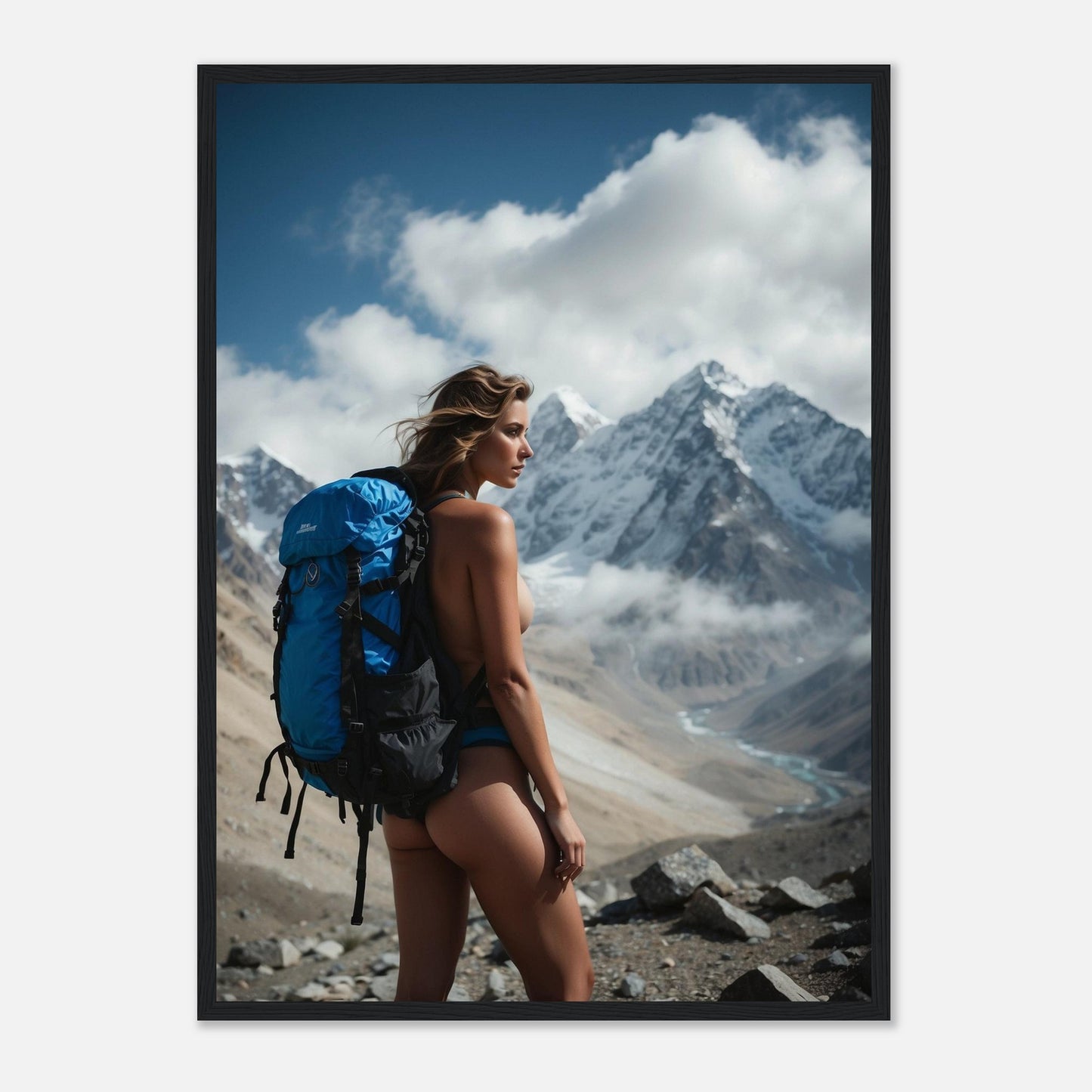 Premium Matte Paper Wooden Framed Poster