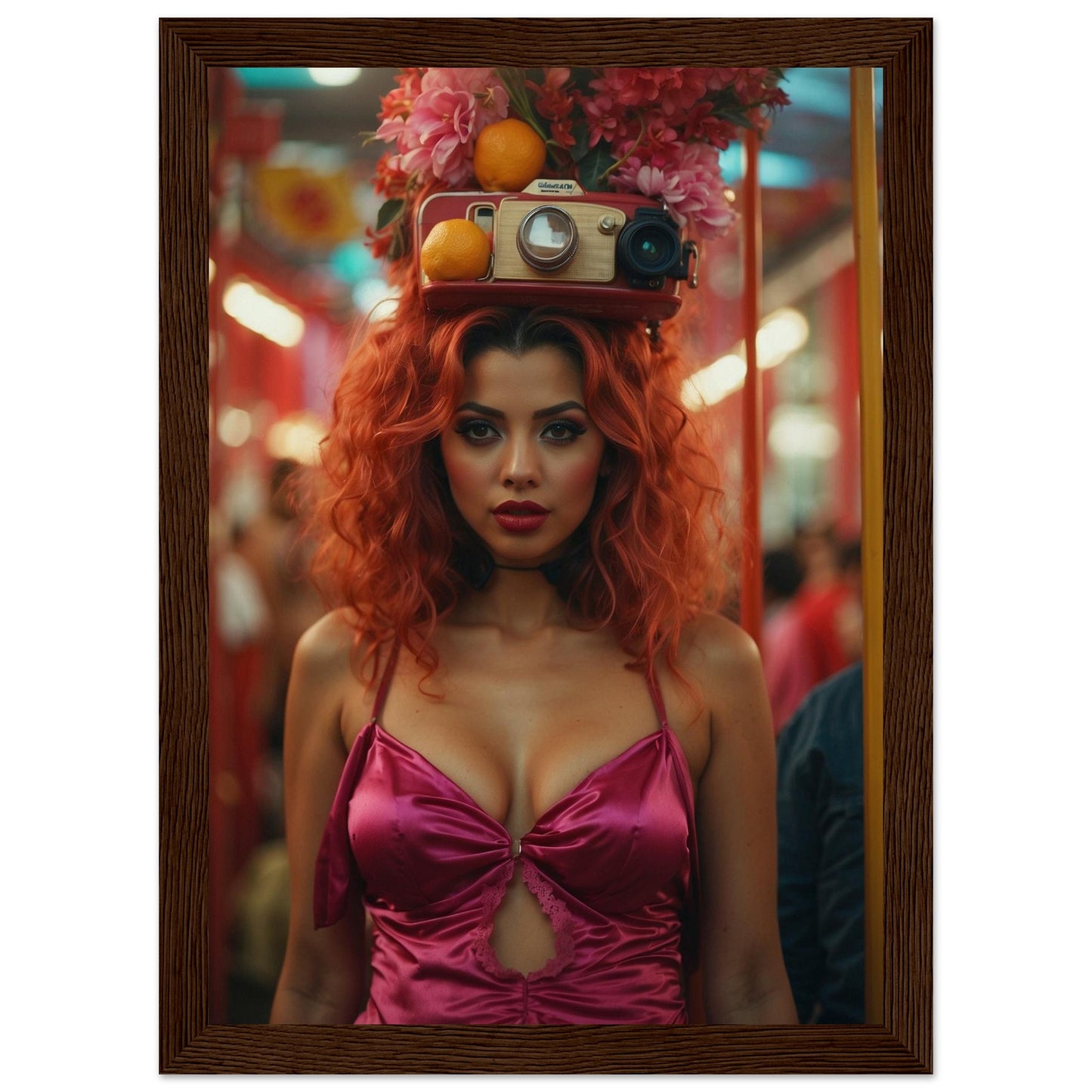 Premium Matte Paper Wooden Framed Poster