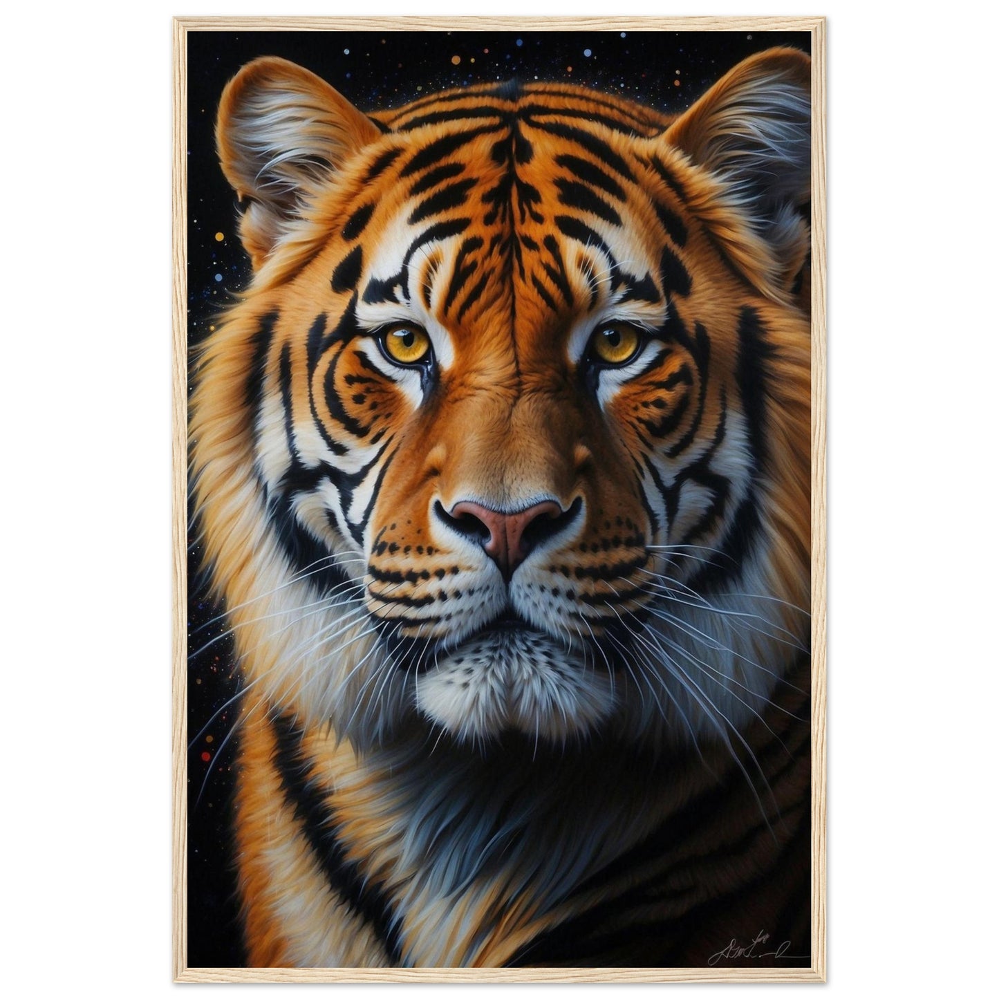 Premium Matte Paper Wooden Framed Poster