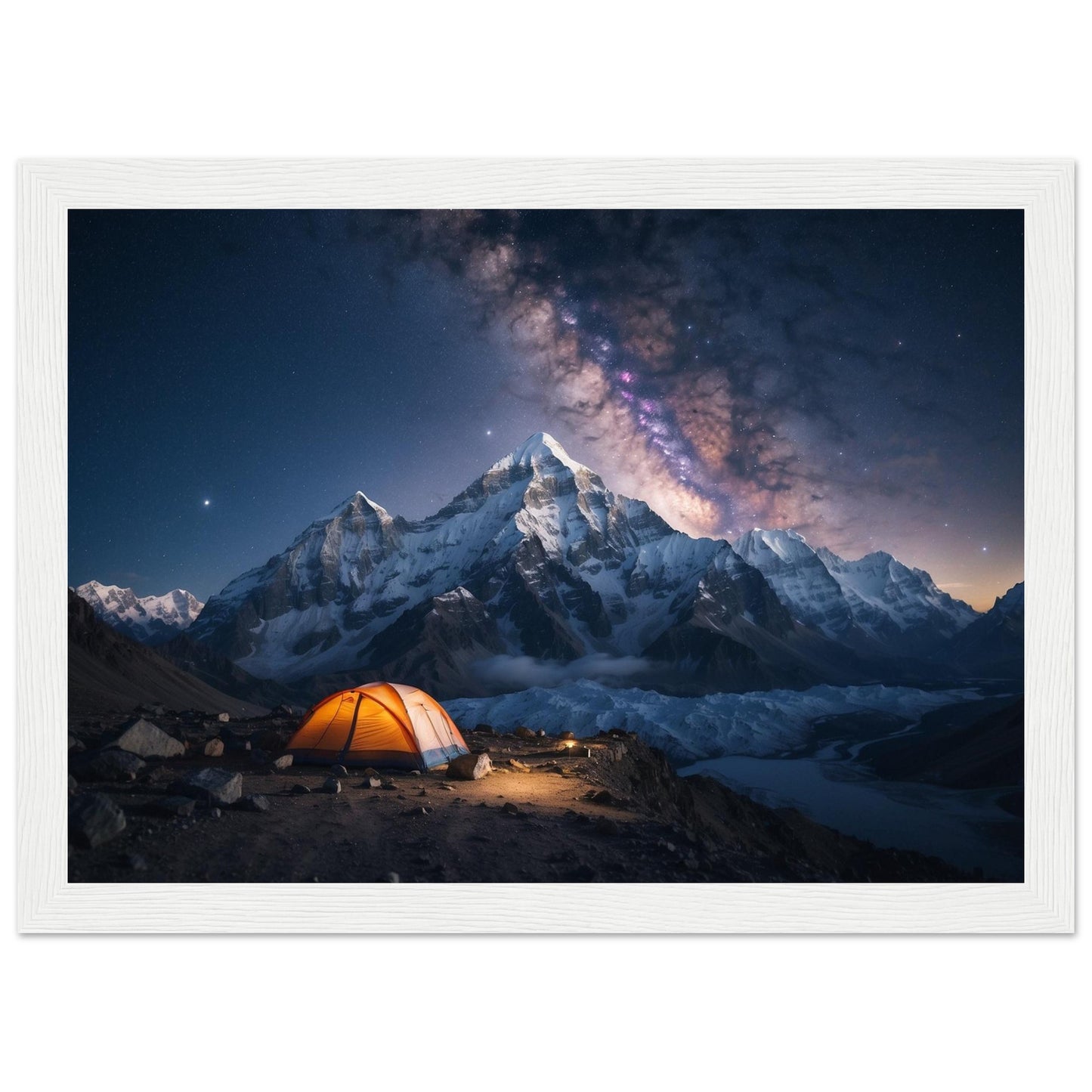 Premium Matte Paper Wooden Framed Poster