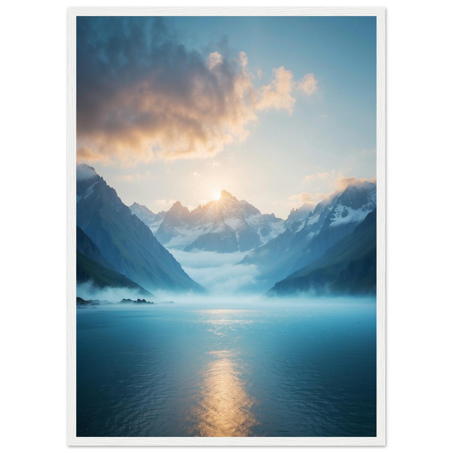 Premium Matte Paper Wooden Framed Poster