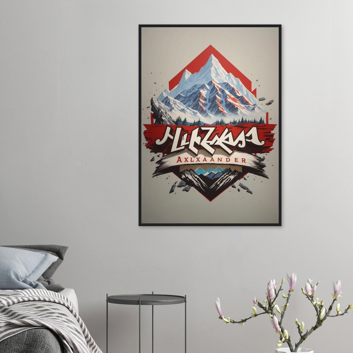 Premium Matte Paper Wooden Framed Poster