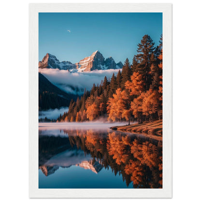 Premium Matte Paper Wooden Framed Poster