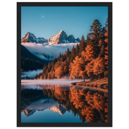 Premium Matte Paper Wooden Framed Poster