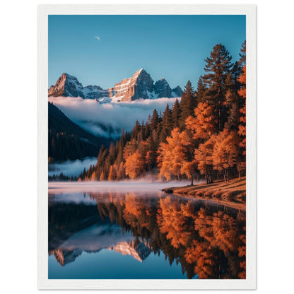 Premium Matte Paper Wooden Framed Poster