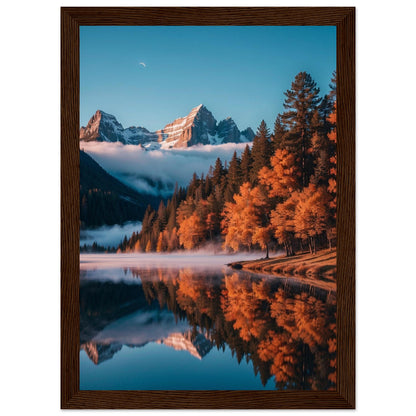 Premium Matte Paper Wooden Framed Poster