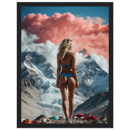 Premium Matte Paper Wooden Framed Poster