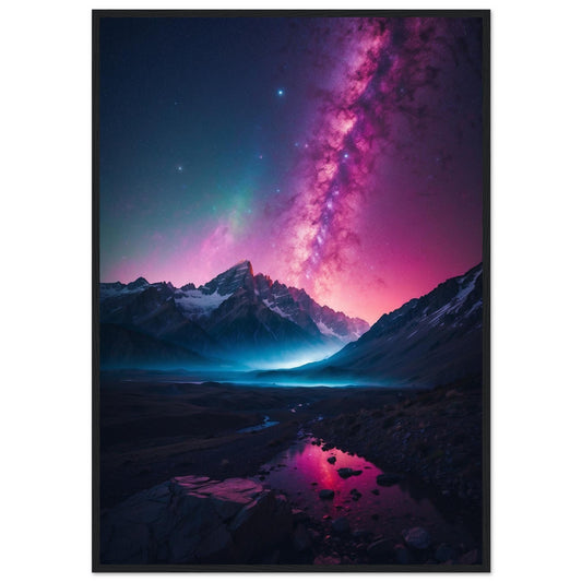 Premium Matte Paper Wooden Framed Poster