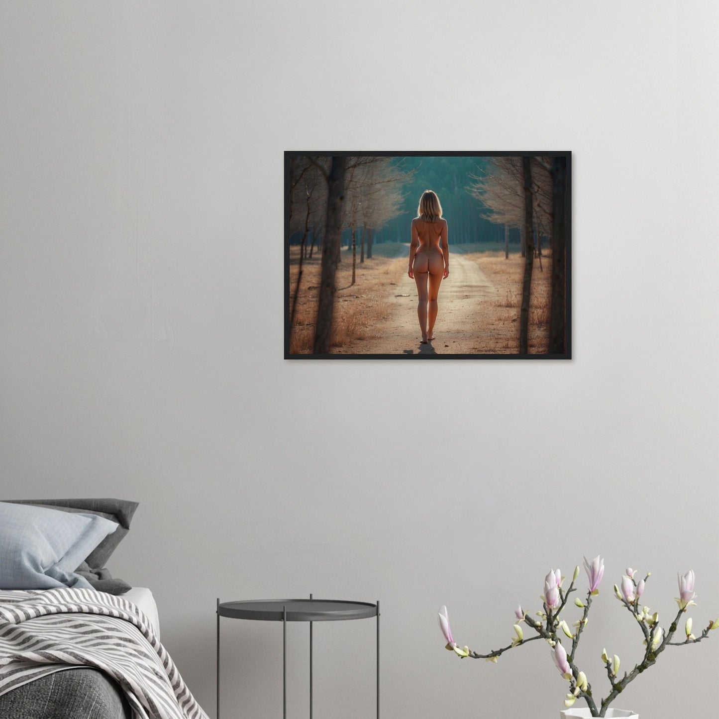 Premium Matte Paper Wooden Framed Poster