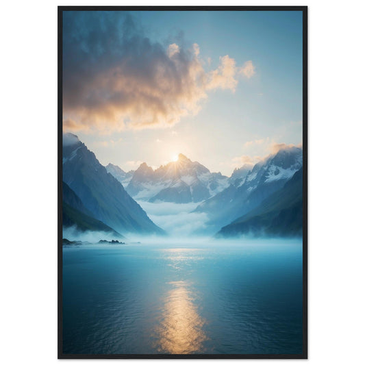 Premium Matte Paper Wooden Framed Poster