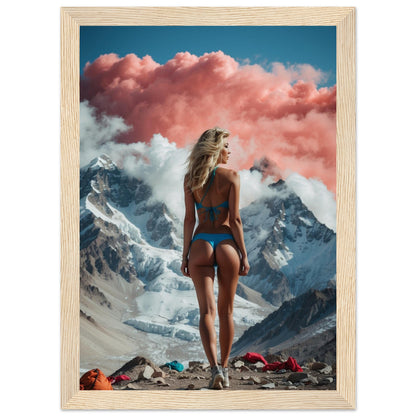 Premium Matte Paper Wooden Framed Poster